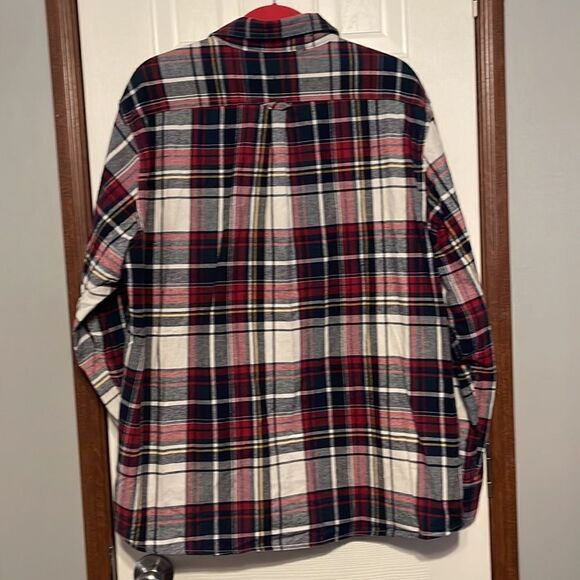 Eddie Bauer Mens Long Sleeve Plaid Button Down Soze XL - Picture 9 of 16
